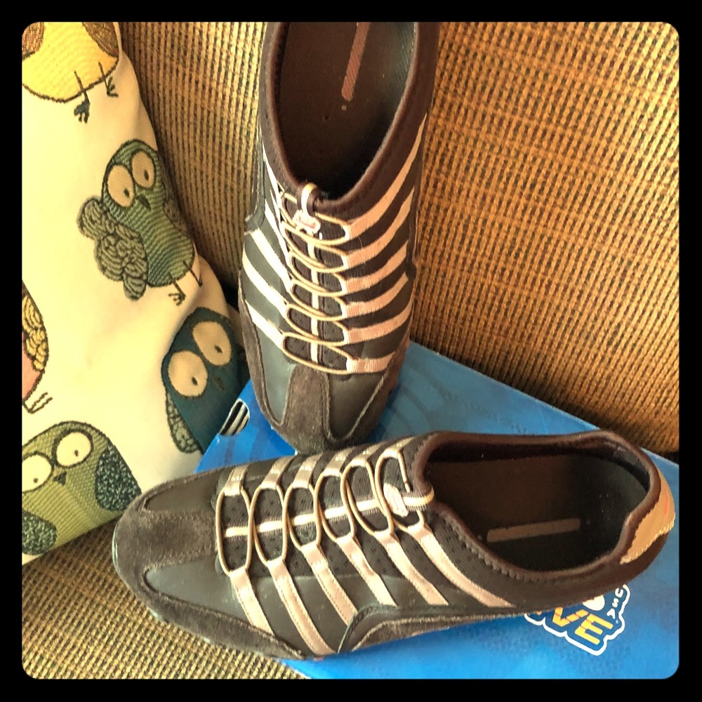 Skechers, slip-ons; worn once/twice